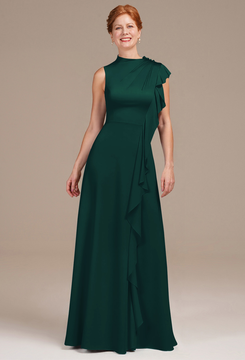AW Aston Hunter Green  Mother of the Bride Dresses